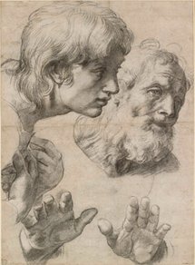  Two apostles. Courtesy of the Ashmolean Museum, University of Oxford.