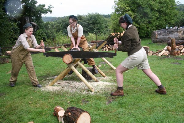  Lumberjills at Beamish