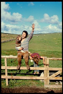 Mary, Paul and Heather, Scotland, 1970