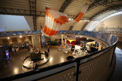  Image of Tim Peake’s Spacecraft at Ulster Transport Museum: c National Museums NI