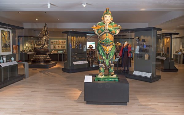 The new East Asia gallery at the National Museum of Scotland