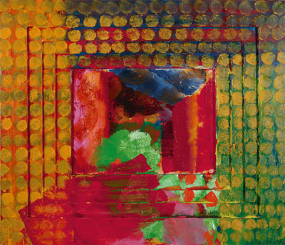  Portrait of the artist by Howard Hodgkin, 1984-87 Private Collection c Howard Hodgkin