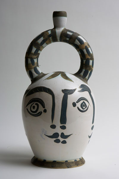  Heads of women Aztec Vase by Pablo Picasso. Courtesy of the Estate of Lord and Lady Attenborough